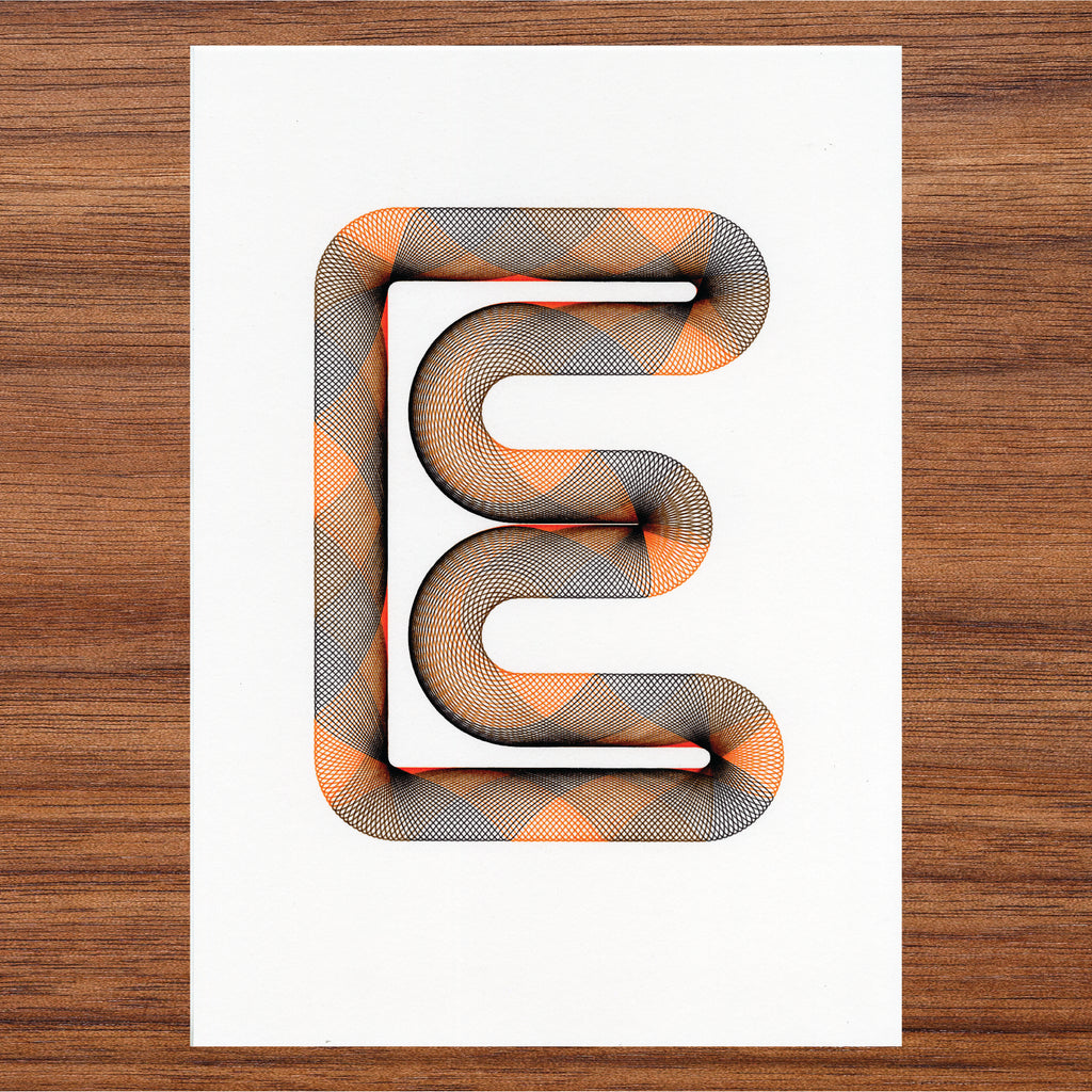 Letter E