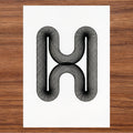 Letter H