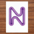 Letter N