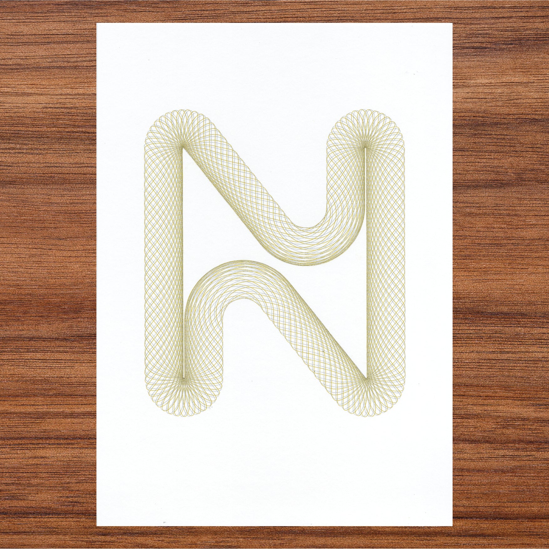 Letter N
