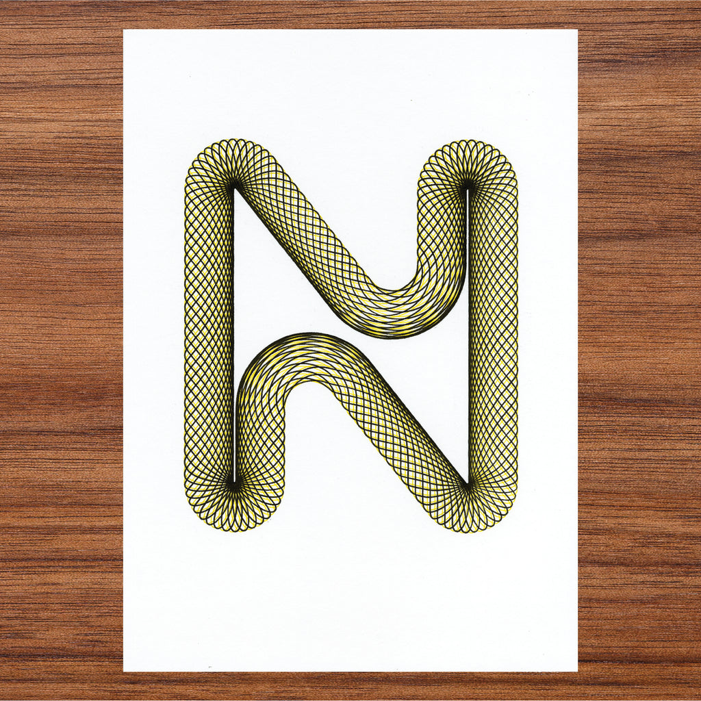 Letter N