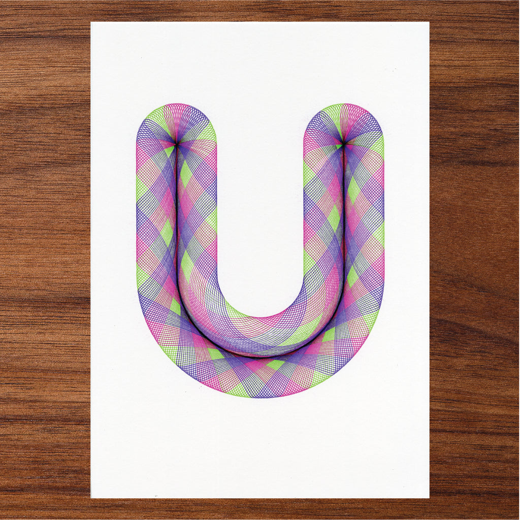 Letter U
