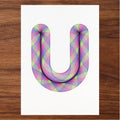 Letter U