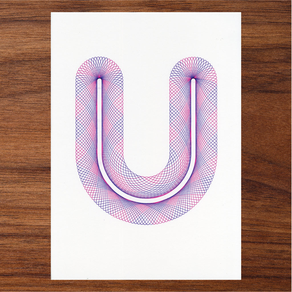 Letter U