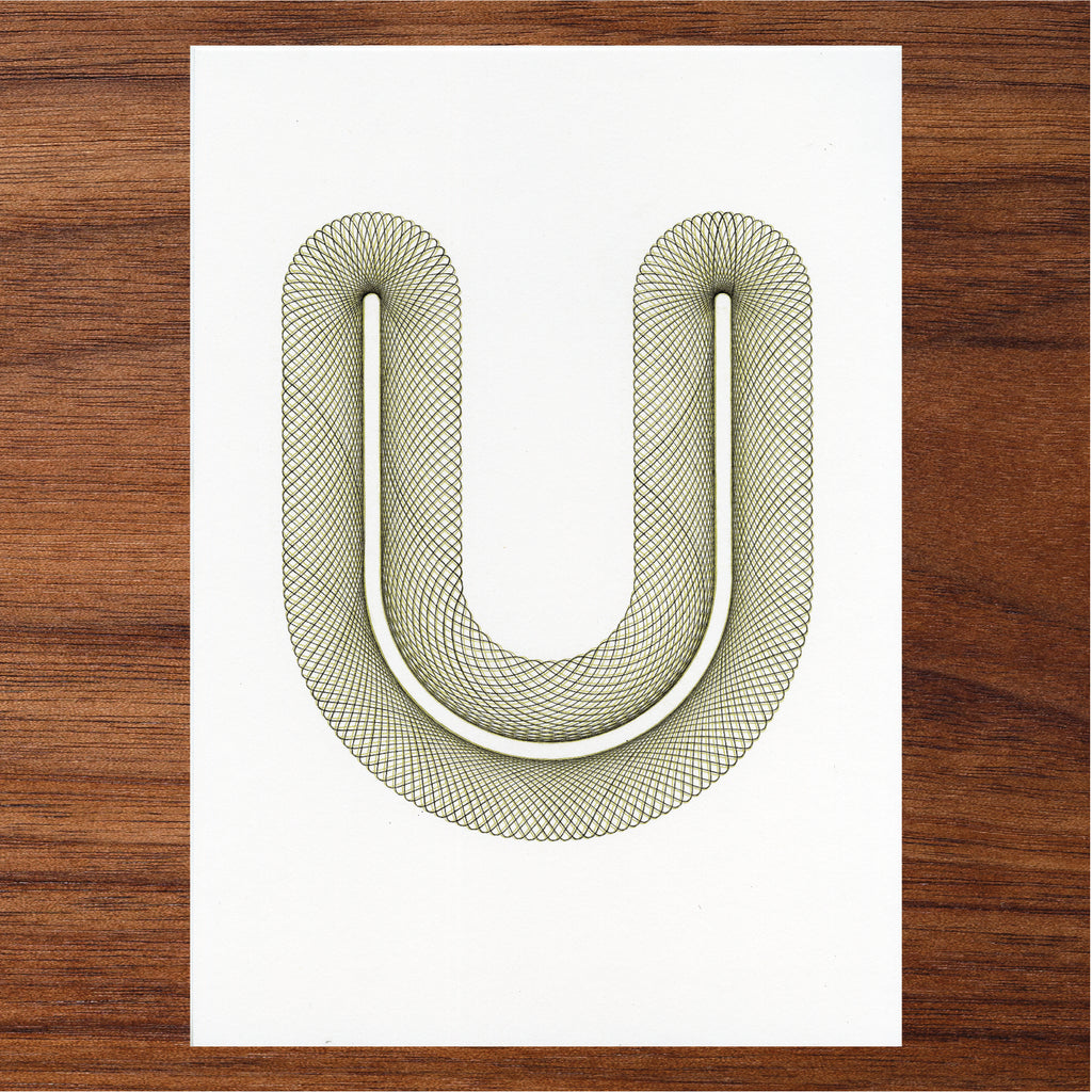 Letter U